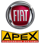 Apex verlagingsveren Fiat Punto