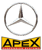 Apex verlagingsveren Mercedes C-Klasse