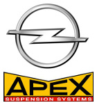 APEX Verlagingsveren Opel Tigra