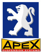 APEX Verlagingsveren Peugeot 106