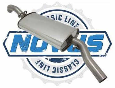 Novus Classic Line RVS Einddemper Golf 2 1.8L